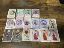 ネギまのトレーディングカード　16枚セット　KONAMI カードゲーム_画像1