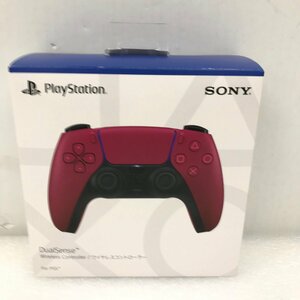 SONY Play Station DualSense Wireless Controller/ワイヤレスコントローラーFor PS5 CFl-ZCT1J 02 色コスミックレッド 取扱説明書ユーズド