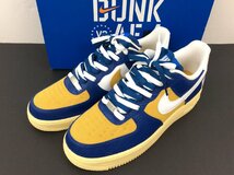 NIKE AIR FORCE 1 LOW SP UNDEFEATED コートブルー/ホワイト/ゴールドトーン DM8462-400 28cm ナイキ 未使用 店頭展示品_画像1