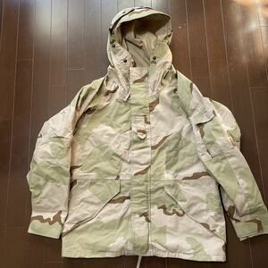 ECWCS ゴアテックスパーカー 米軍 デザート迷彩 MEDIUM-SHORT 8415-01-470-1952 GORE-TEX デザートカモ TENNESSEE APPAREL CORP