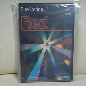 ☆美品☆新品未使用品未開封品☆PS2ソフト☆Rez☆SEGA☆国内正規品☆商品、受取評価出来る方☆