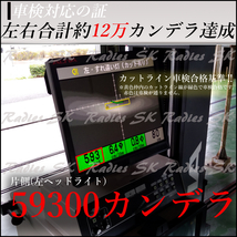 HB3 ハイビーム プリウス ヴォクシー ストリーム インプレッサ バルブ LEDバルブ 12V 24V 12万cd_画像2