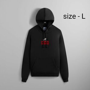 Kith × Disney Mickey Box Logo Hoodie Classic Logo Hoodie Black 