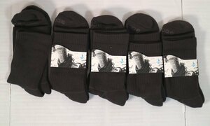 16 01235 * [YUEDGE] носки мужской носки толстый одноцветный 5 пар комплект серый [USED товар ]