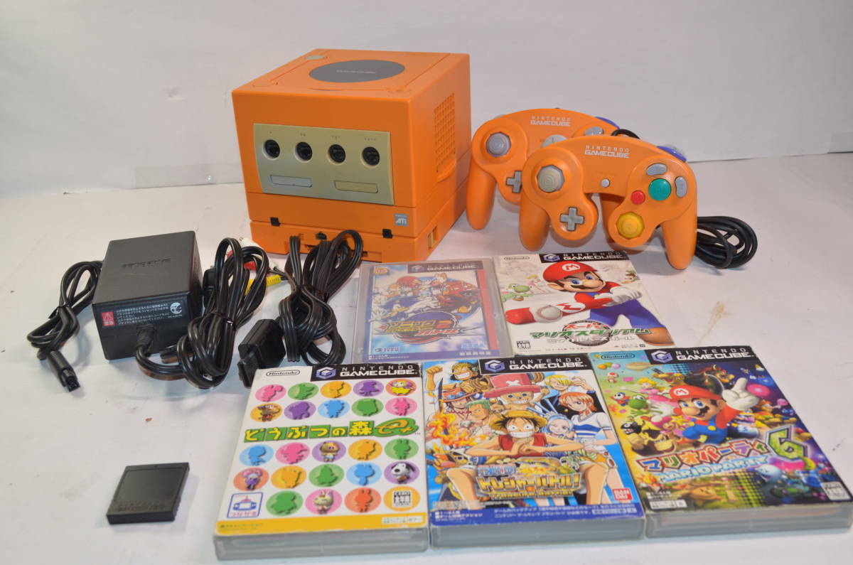 ゲームキューブ 本体 GBプレーヤー ソフト5本セット GC ゲームキューブ 本体 GBプレーヤー ソフト5本セット GC