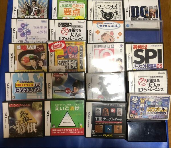 【ジャンク品】ニンテンドーDSとゲームソフトまとめ売り