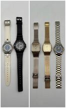 SEIKO ALBA SWATCH CASIO 4℃ など レディース メンズ 腕時計 16点 まとめ 動作未確認 ジャンク _画像3