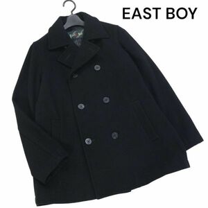EAST BOY East Boy autumn winter! melt n wool school pea coat Sz.11 lady's black woman student going to school K3T01133_B#N