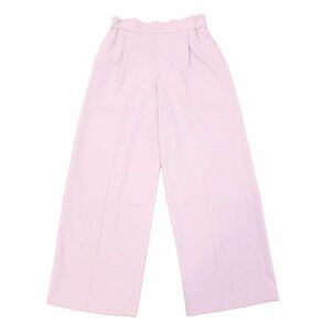 [ new goods 22SS] SHIPS Ships through year solid Semi-wide pants Sz.40 lady's pink unused made in Japan K3B00357_C#R