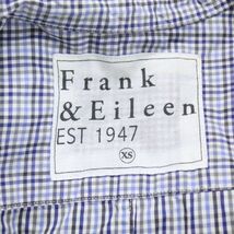 USA製★ Frank&Eileen フランク&アイリーン 【BARRY】通年 長袖 チェック シャツ ブラウス Sz.XS　レディース　K3T01255_C#C_画像5