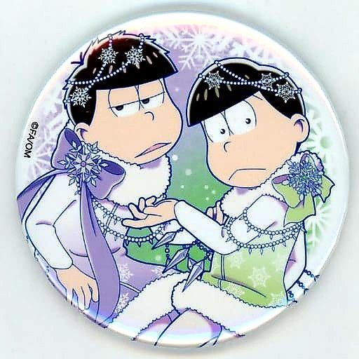 ★おそ松さん★AKIBAICHI限定/ペア缶バッジ★チョロ松&一松★新品★