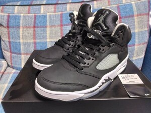 NIKE AIR JORDAN V RETRO OG OREO エアジョーダン 5 オレオ US10.5 28.5cm CT4838-011 黒白 スラムダンク 国内正規品 黒タグ 極美中古 美品