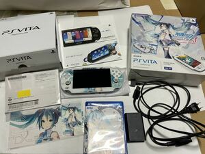 PlayStation Vita 初音ミク Limited Edition Wi-Fiモデル 本体 PCH-1000 PCHJ-10002 -Project DIVA- f SONY