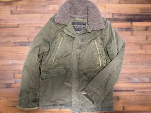 ABERCROMBIE＆FITCH アバクロ B-9 JACKET ヴィンテージ加工 Sサイズ