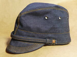 デニム製略帽　各種サイズあり　日本軍戦闘帽軍服軍帽