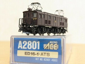 マイクロエース A2801 ED16 1号機 ATS・スノープロウ装備 カプラー換装