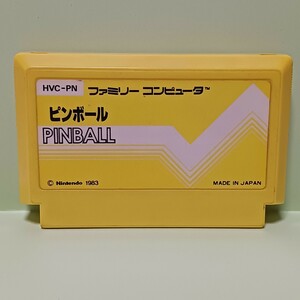 ピンボール ファミコン/FC ゲームソフト ★プレイ動作確認済み★ 同梱可 任天堂 ファミリーコンピュータ