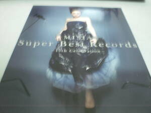 3CD+DVD　MISIA Super Best Records -15th Celebration-　歌詞カード付き