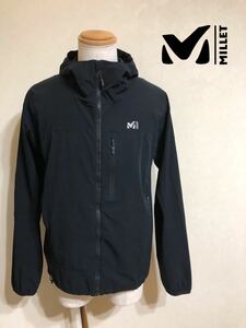 MILLET Millet outdoor Zip Parker jacket tops size 2XL long sleeve black MIV01665