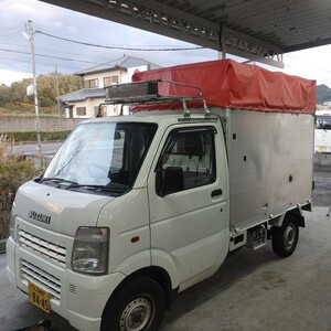 宮崎ボディ製作所　キャリー　軽トラ　幌　美品