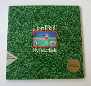 （MAC版です）HardBall Accolade社　中古品
