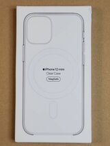 【訳】MagSafe対応 Apple 純正品◆iPhone 12 mini クリアケース アップル【並行輸入品】_画像1