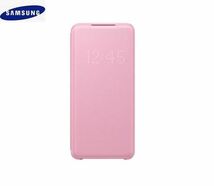 Samsung 純正◆ Galaxy S20 LED View Cover (LED ビュー カバー) Pink/ピンク [並行輸入品]_画像1