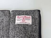 ☆未使用！【HarrisTweed】 ハリスツイード ラムレザー使い手袋 ブラックレザー サイズL ☆彡_画像4