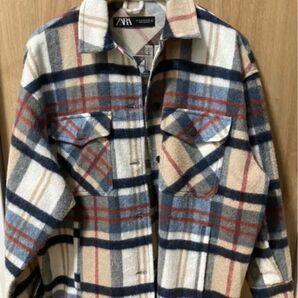 ZARA ジャケット アウター チェック