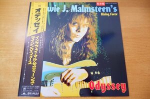 O2-008＜帯付LP/プロモ/美品＞イングヴェイ・マルムスティーンズ・ライジング・フォース / オデッセイ