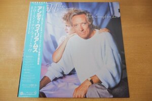 R2-026＜帯付LP/プロモ/美品＞アンディ・ウイリアムス / クロース・イナフ・フォー・ラヴ