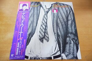 R2-275＜帯付LP/プロモ/美品＞デビッド・ワーナー / 25 3P-148