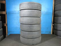 2021年製 DUNLOP WINTERMAXX LT03M 175/75R15 103/101LLT 6本 №06883 室内保管 冬タイヤ スタッドレス トラックタイヤ ダイナ アトラス 等_画像1