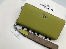 コーチ COACH 長財布 財布 シグネチャー アコーディオンラウンドジップウォレット財布 新品 未使用 贈り物CK427 d204_画像2