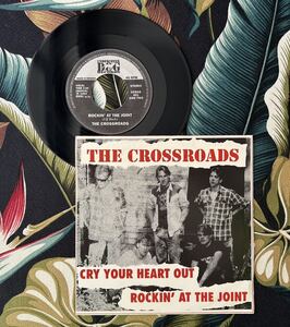 the crossroads 7inch Rockin’ at the Joint .. 1993 sweden Press Teddyboy RnR ロカビリー