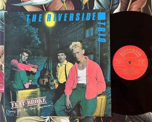 The Riverside Trio LP Flat Broke (Songs For The New Depression) .. 1985 UK Rockabilly ロカビリー 名盤