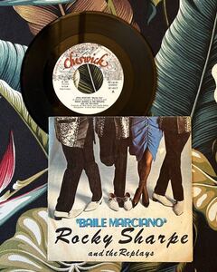 ROCKY SHARPE Spain Press 7inch MARTIAN HOP .. A FOOL IN LOVE WITH YOU .. ロカビリー