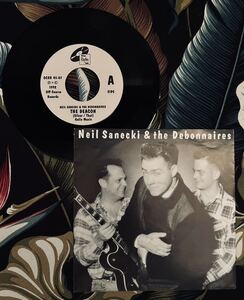 Neil Sanecki & The Debonnaires 7inch 1993 Sweden Press .. ロカビリー