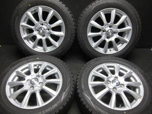 ★☆ 社外アルミ ダンロップ 175/65Ｒ15 アクア フィールダー IQ フィット インサイト キューブ PCD100/+42 #22637 ☆★