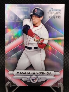 吉田正尚 199枚限定 【2023 TOPPS BOWMAN STERLING ROOKIE REVELATION MASATAKA YOSHIDA BSR-27 REFRACTOR】WBC 侍ジャパン レッドソックス