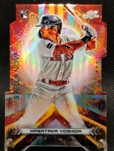 吉田正尚 ダイカット ショートプリント 【2023 TOPPS COSMIC CHROME MASATAKA YOSHIDA STELLA NOVA STN-15 RC】 レッドソックス レア_画像1