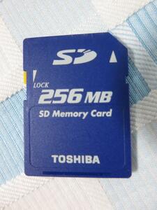 東芝 SDメモリーカード 256MB