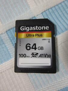 Gigastone SDメモリーカード/SDXC 64GB Class10 UHS-1 100MB/s