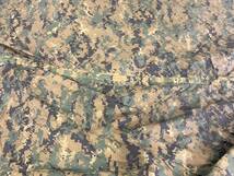 【米軍放出品】☆タープ テントシート 225cm×200cm 迷彩 ウッドランド ミリタリー キャンプ アウトドア MARPAT 防雨シート(60)RL22BK-2#23_画像10