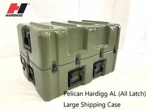 【米軍放出品】☆ペリカン/ハーディッグ(Pelican-Hardigg) ボックス ハードケース アルミ仕切り板/キャスター付 工具箱(200)ML27HK#23