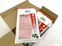 新品 Biogel ゴム手袋 サージカルグローブ 外科医手袋 200枚 バイオジェル L-XLサイズ(8-1/2) 40685 メンリッケ 動物病院(140)☆SK2D_画像3
