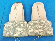 【米軍放出品】☆ACU ミトン 手袋 Lサイズ 極寒地用 ウール 防寒 グローブ ミリタリー キャンプ アウトドア (80) ☆BA12FK-41_画像4