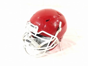 【米軍放出品】☆アメリカンフットボール用ヘルメット Mサイズ アメフト用ヘルメット SCHUTT SPORTS レッド (100) ☆BL15DK-W#23