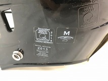 【米軍放出品】☆アメリカンフットボール用ヘルメット Mサイズ アメフト用ヘルメット RAWLINGS ブラック (100) ☆BL15FK-W#23_画像10