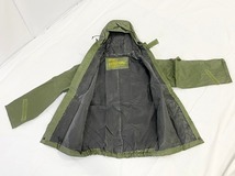 【米軍放出品】☆未使用品 レインウエア上下セット Mサイズ レインパーカー レインパンツ カッパ 雨具 キャンプ アウトドア (80) ☆CL29B_画像3